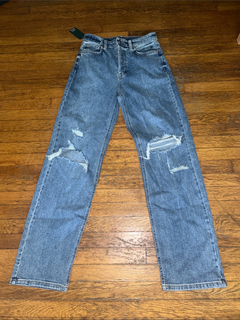 wild fable Distressed high rise jeans